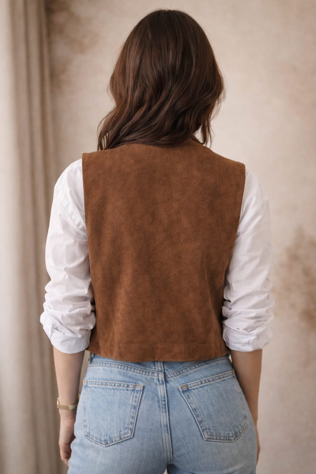 Embroidered vest