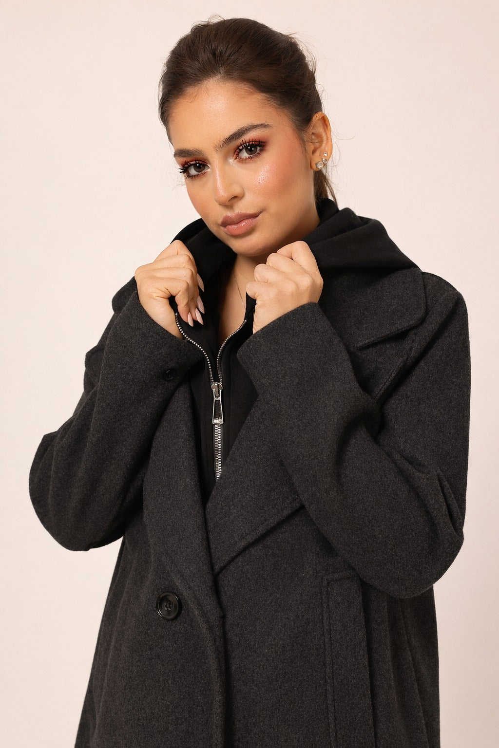 Hoodie coat