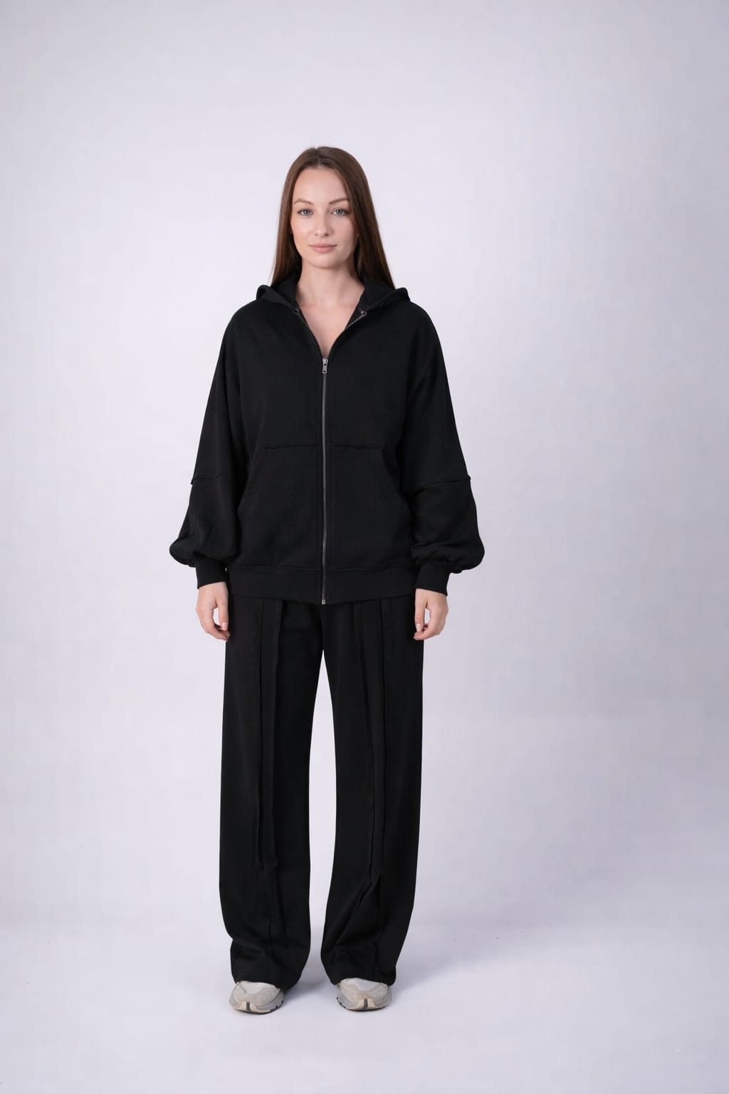 RAW edges jacket set