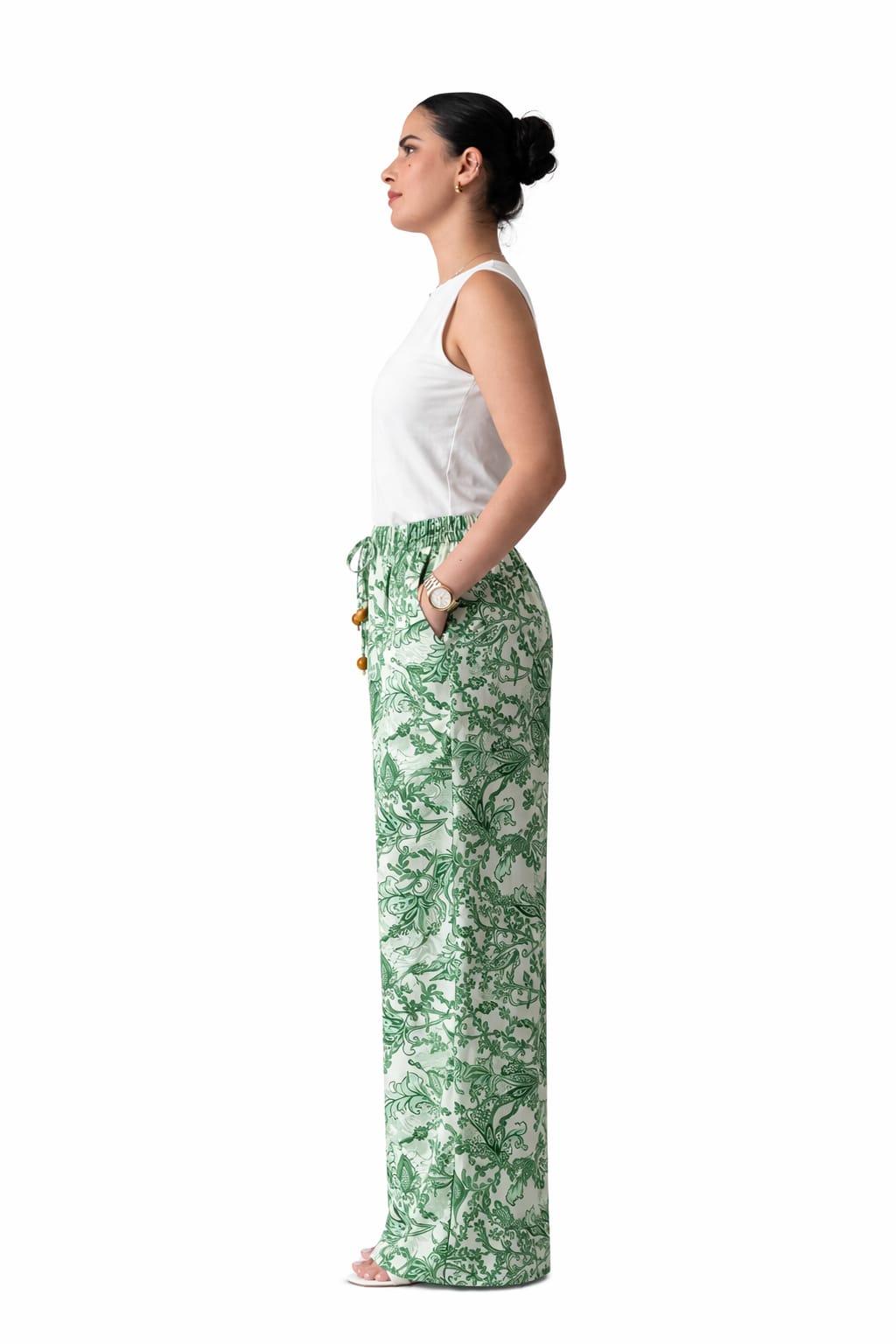 Printed Viscose Pant