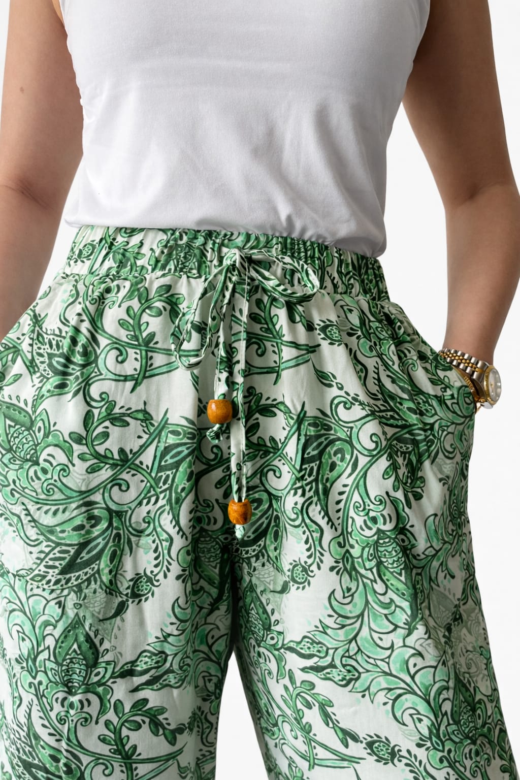 Printed Viscose Pant