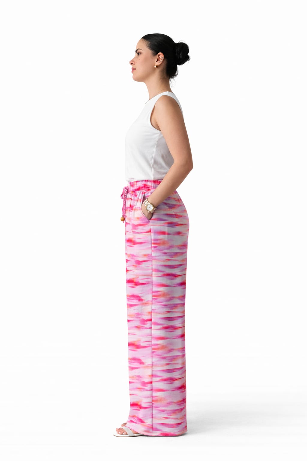 Printed Viscose Pant