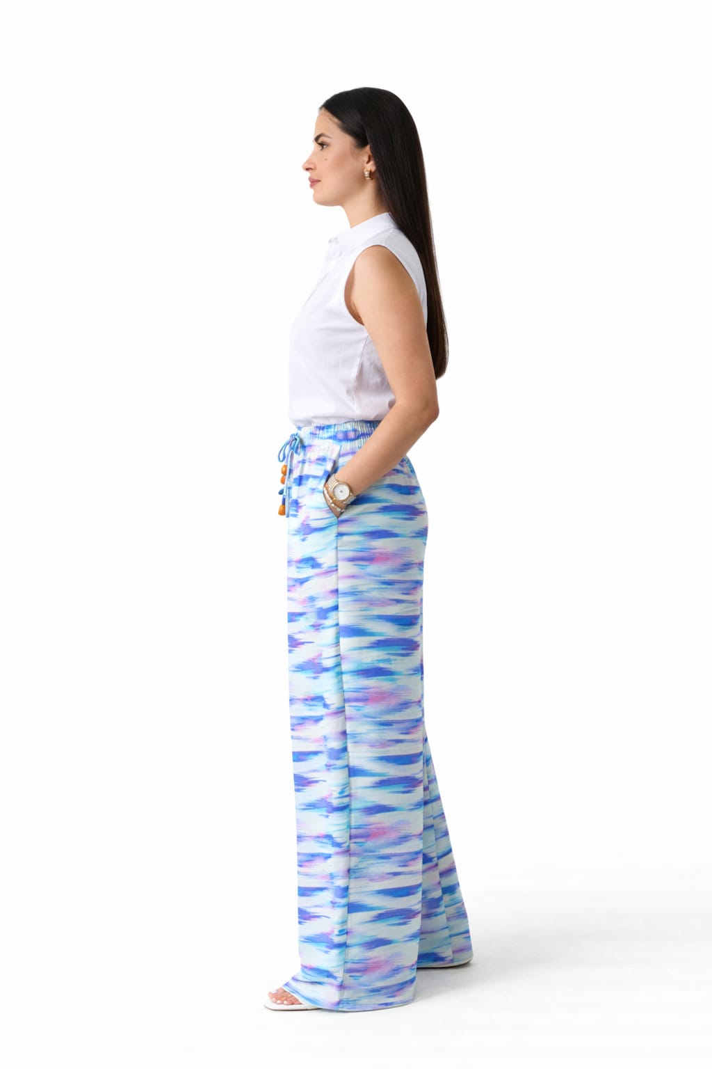 Printed Viscose Pant