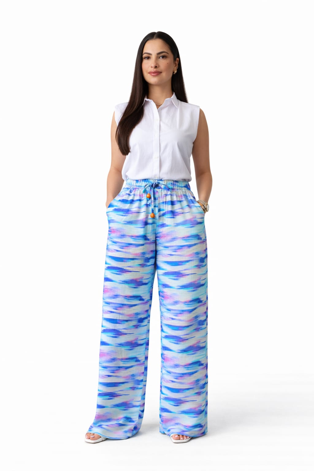 Printed Viscose Pant