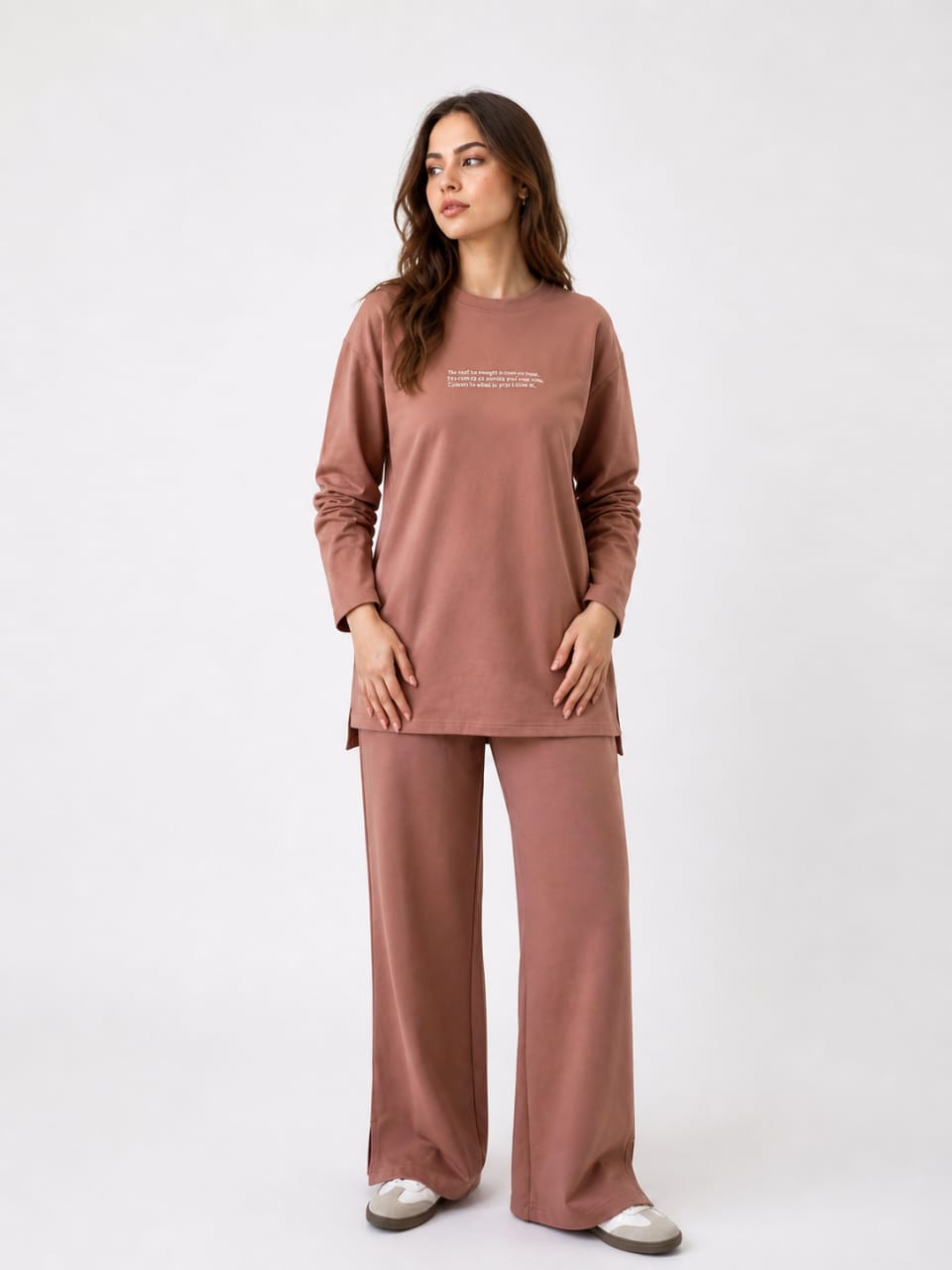 Long Sleeves Cotton Everyday Tracksuit