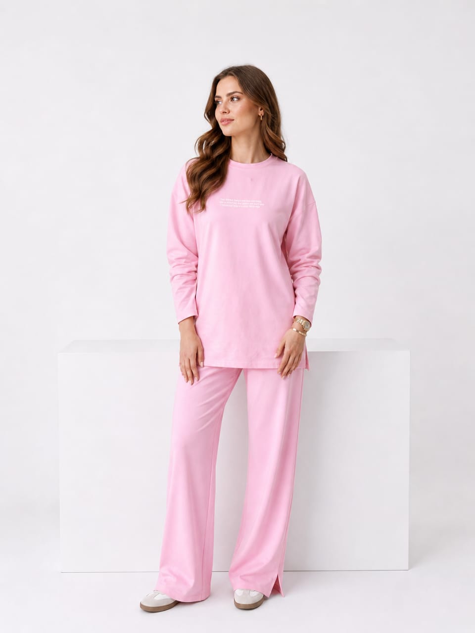 Long Sleeves Cotton Everyday Tracksuit