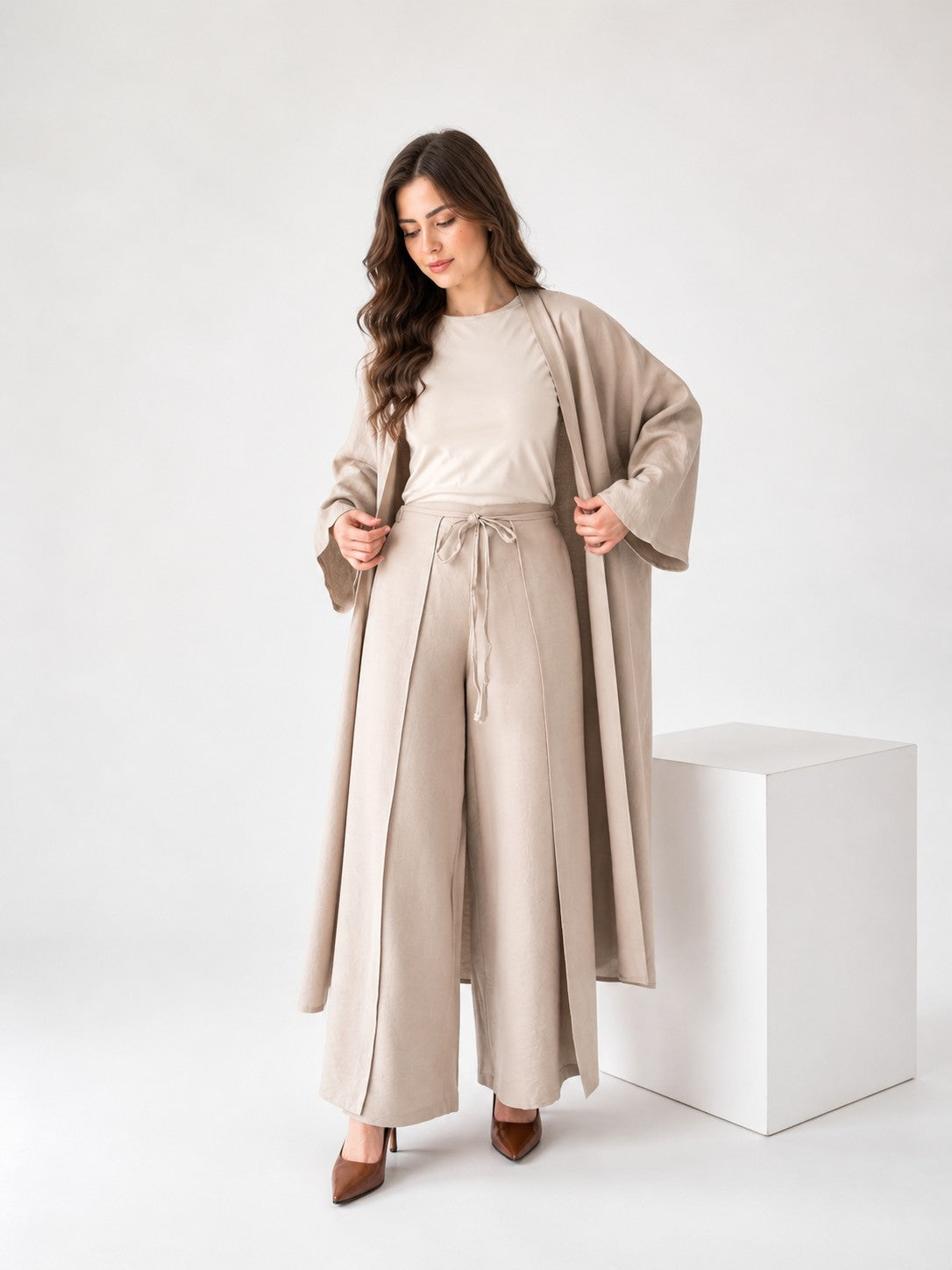Warrped Trouser Set
