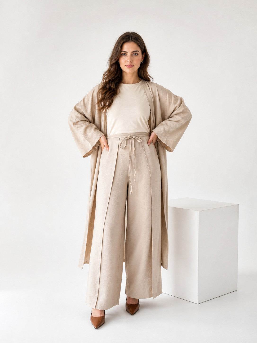 Warrped Trouser Set