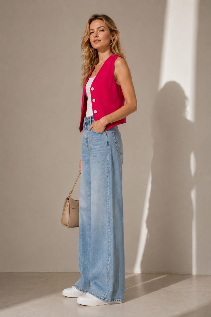 Linen Vest
