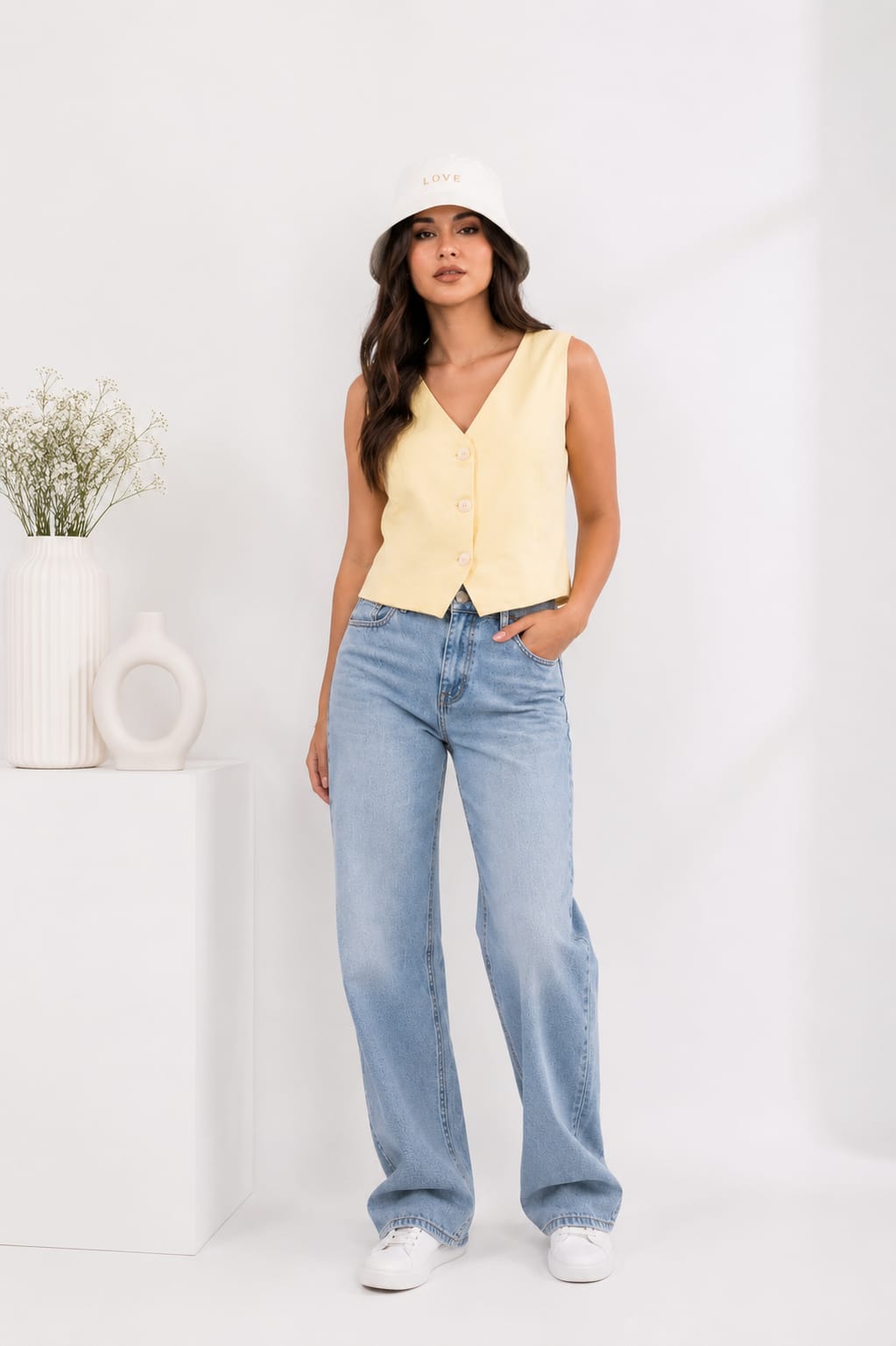 Linen Vest