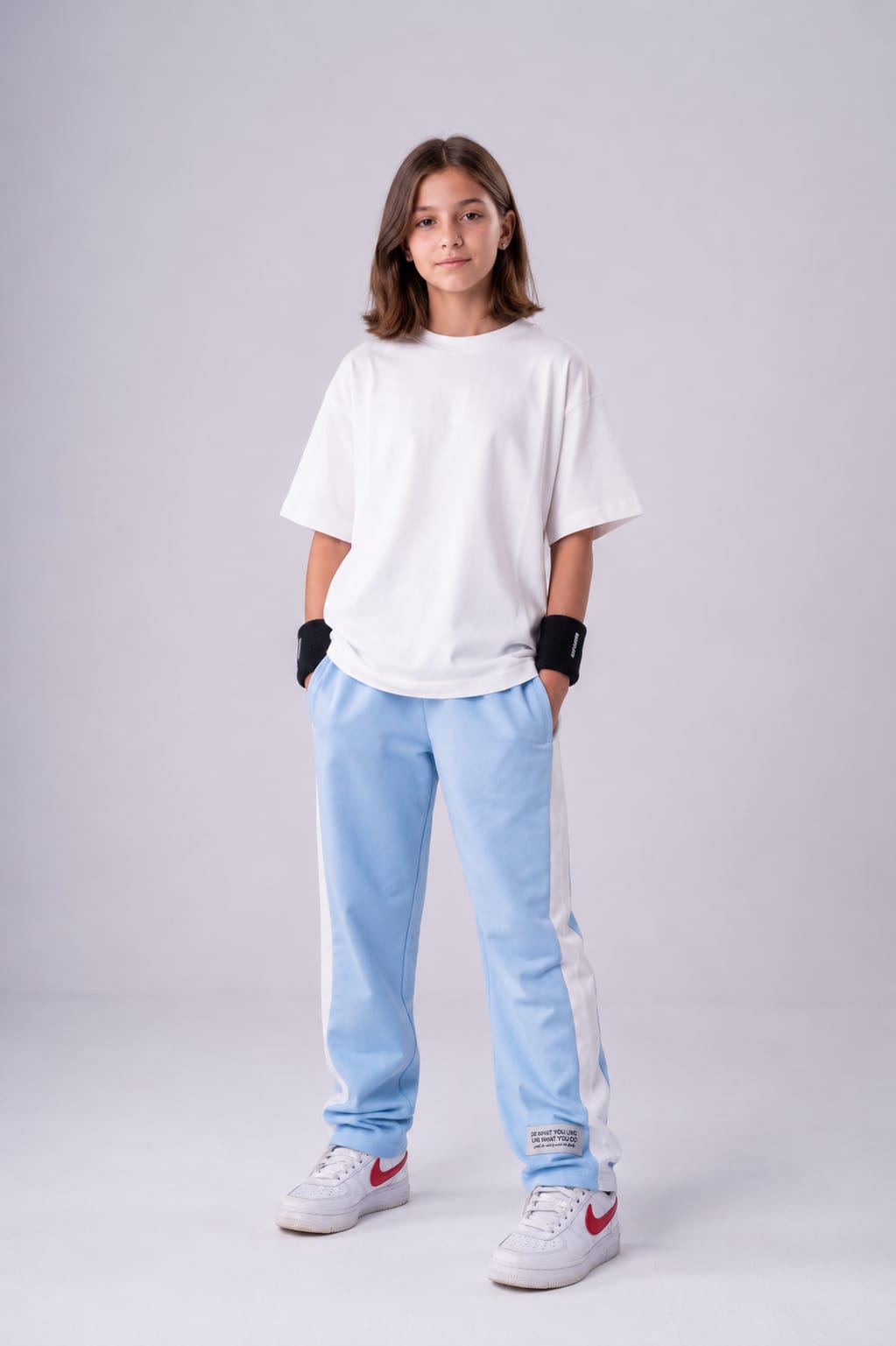 Slogan Pants Set