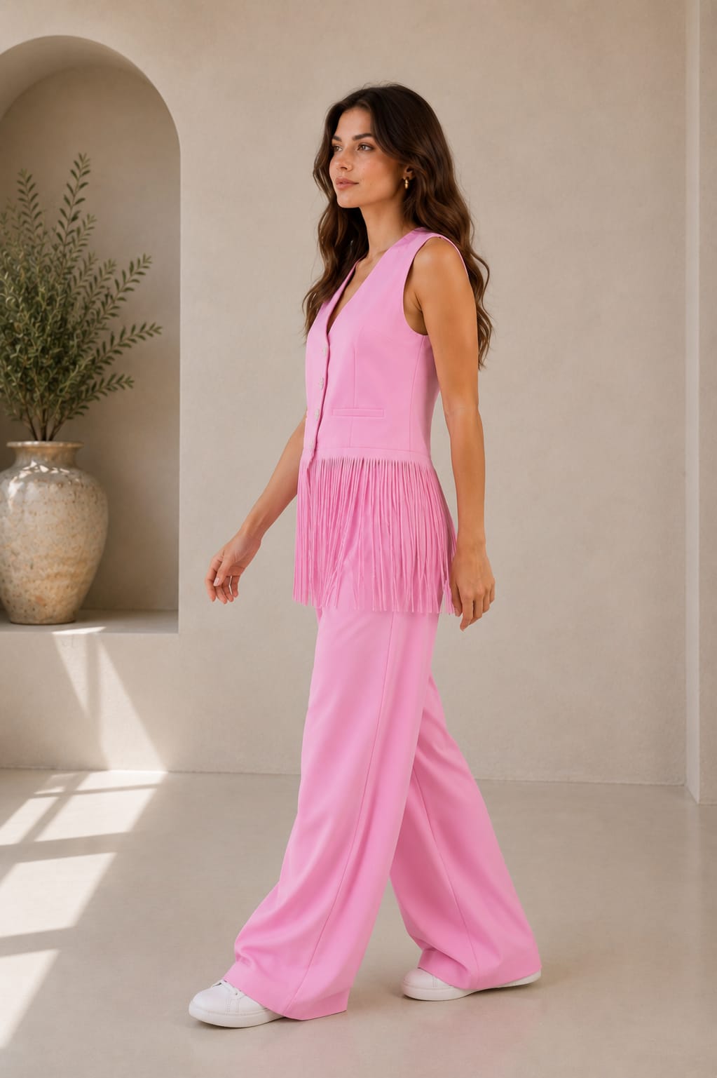 Long Tassel Vest