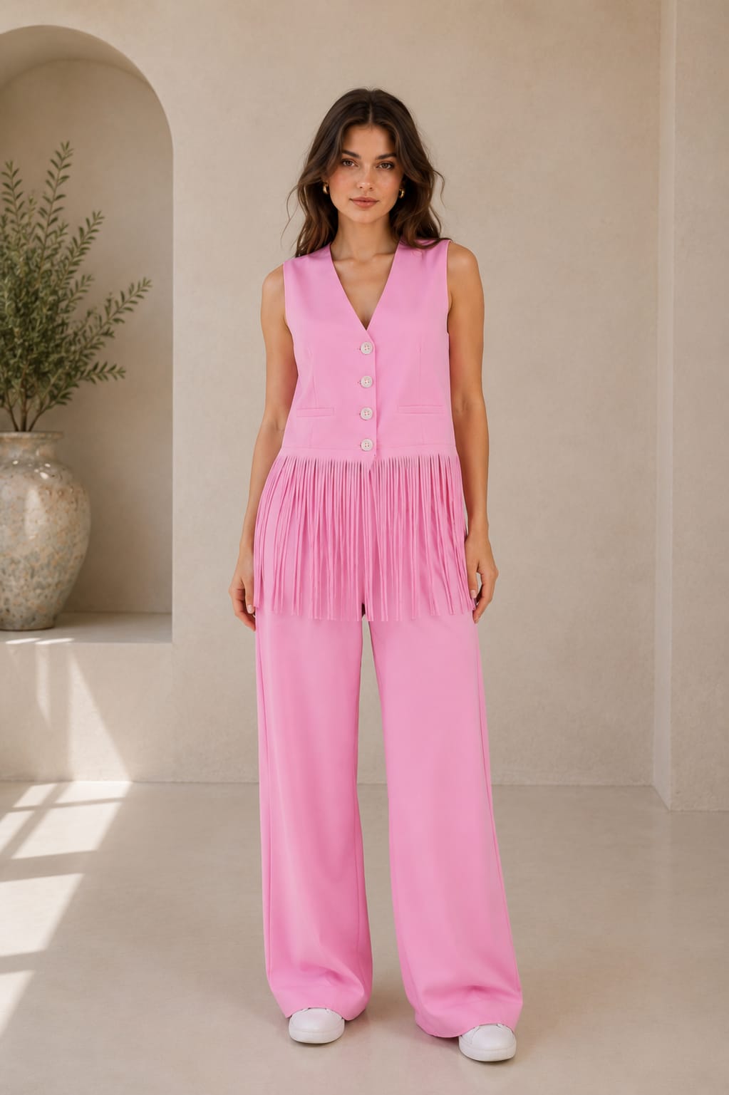 Long Tassel Vest