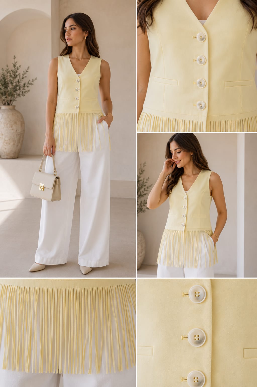 Long Tassel Vest