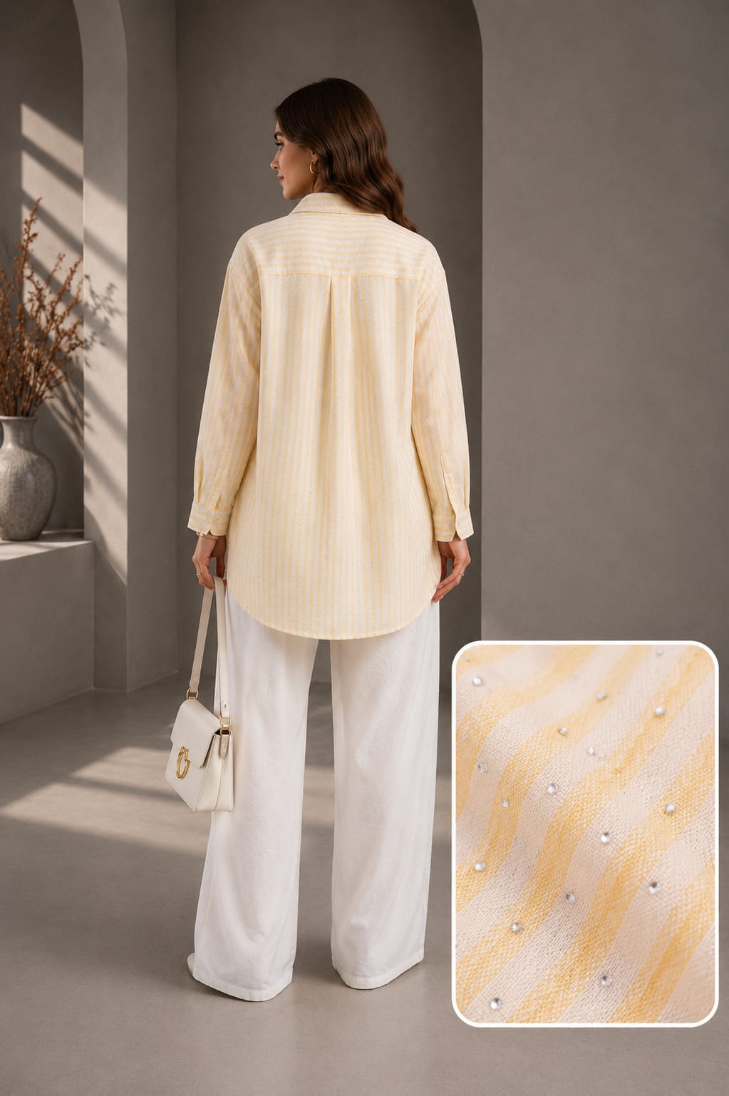 Sparkle Linen Shirt