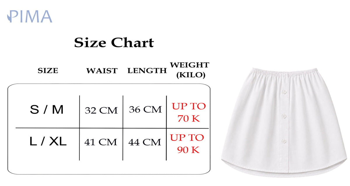 Poplin Extension Skirt