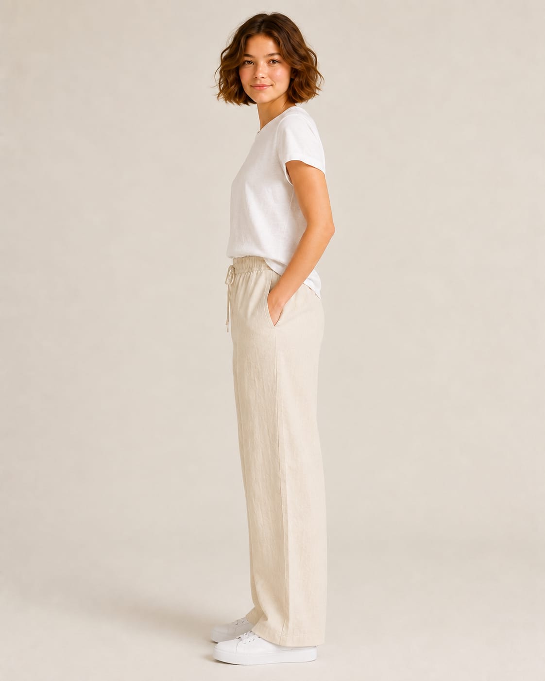 Kids Linen Trousers