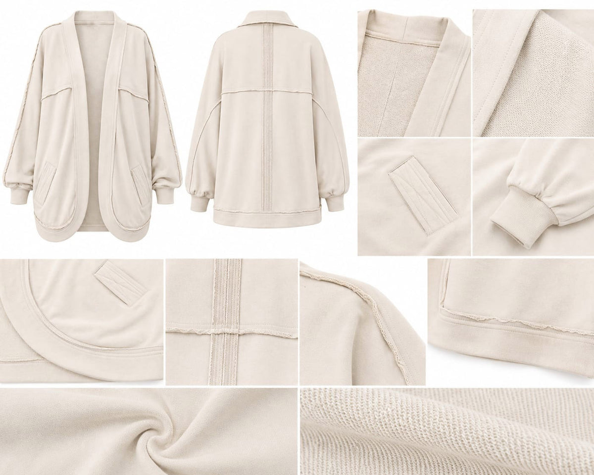 Raw Edge Cardigan Autumn/Winter