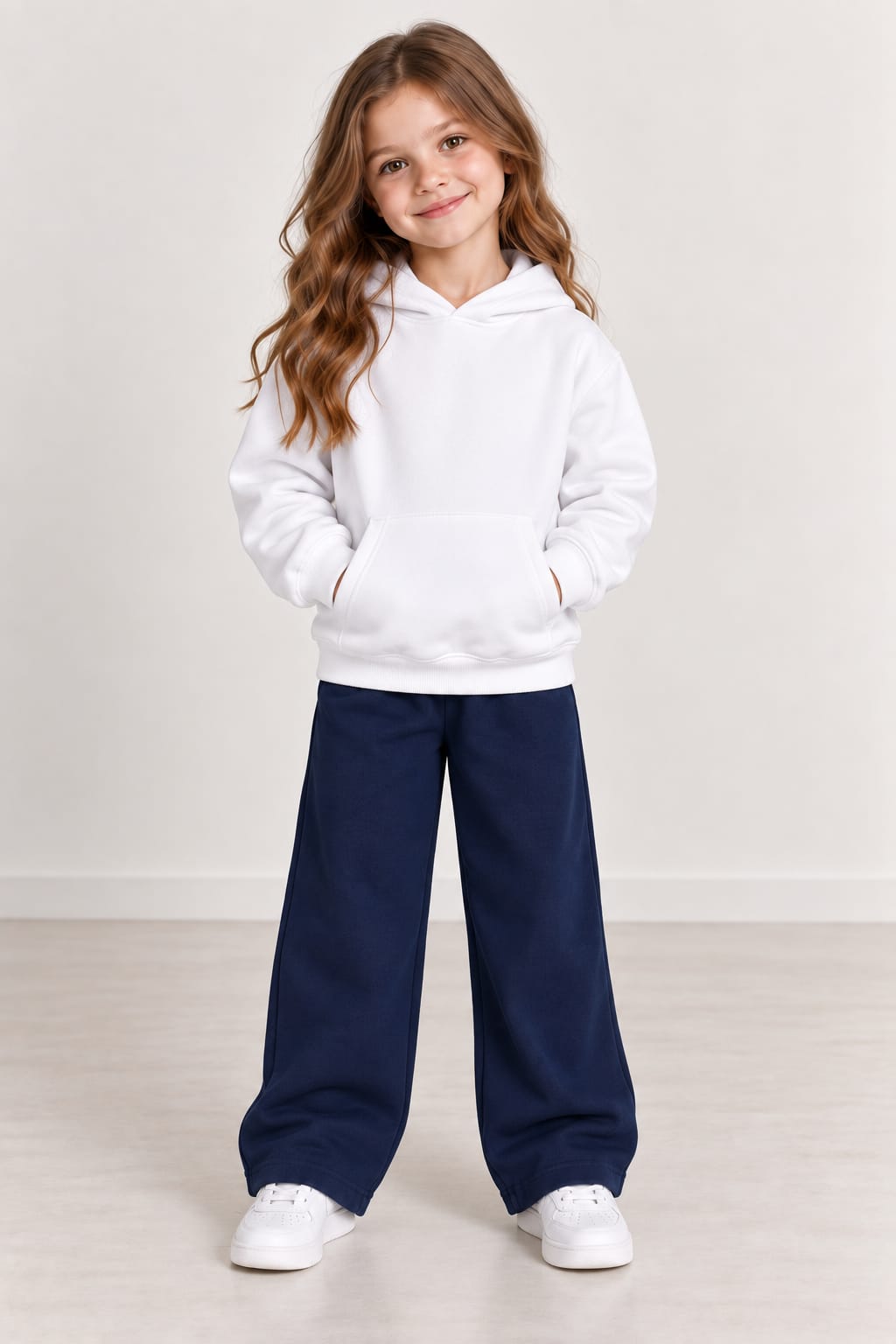Cotton Wide Leg Trousers