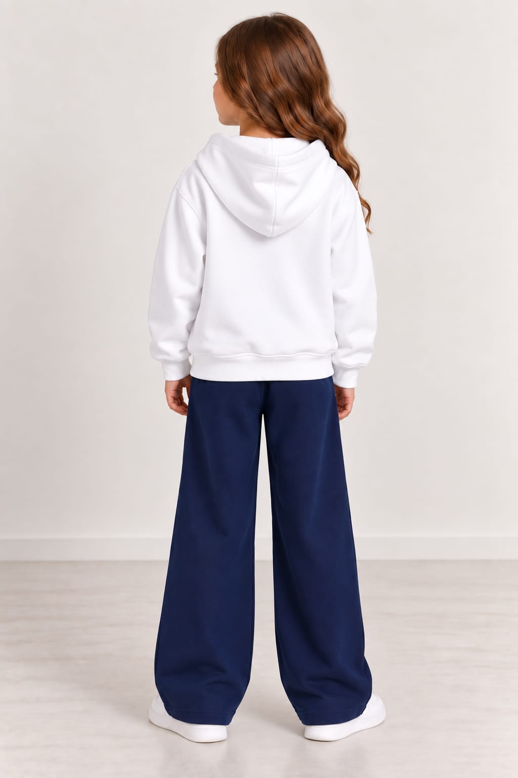 Cotton Wide Leg Trousers