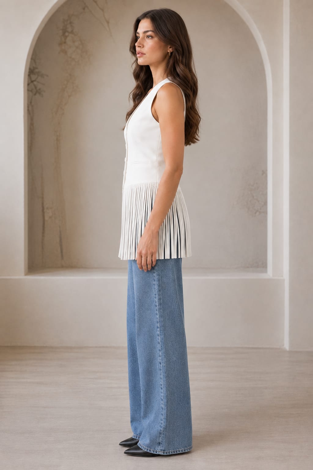Long Tassel Vest
