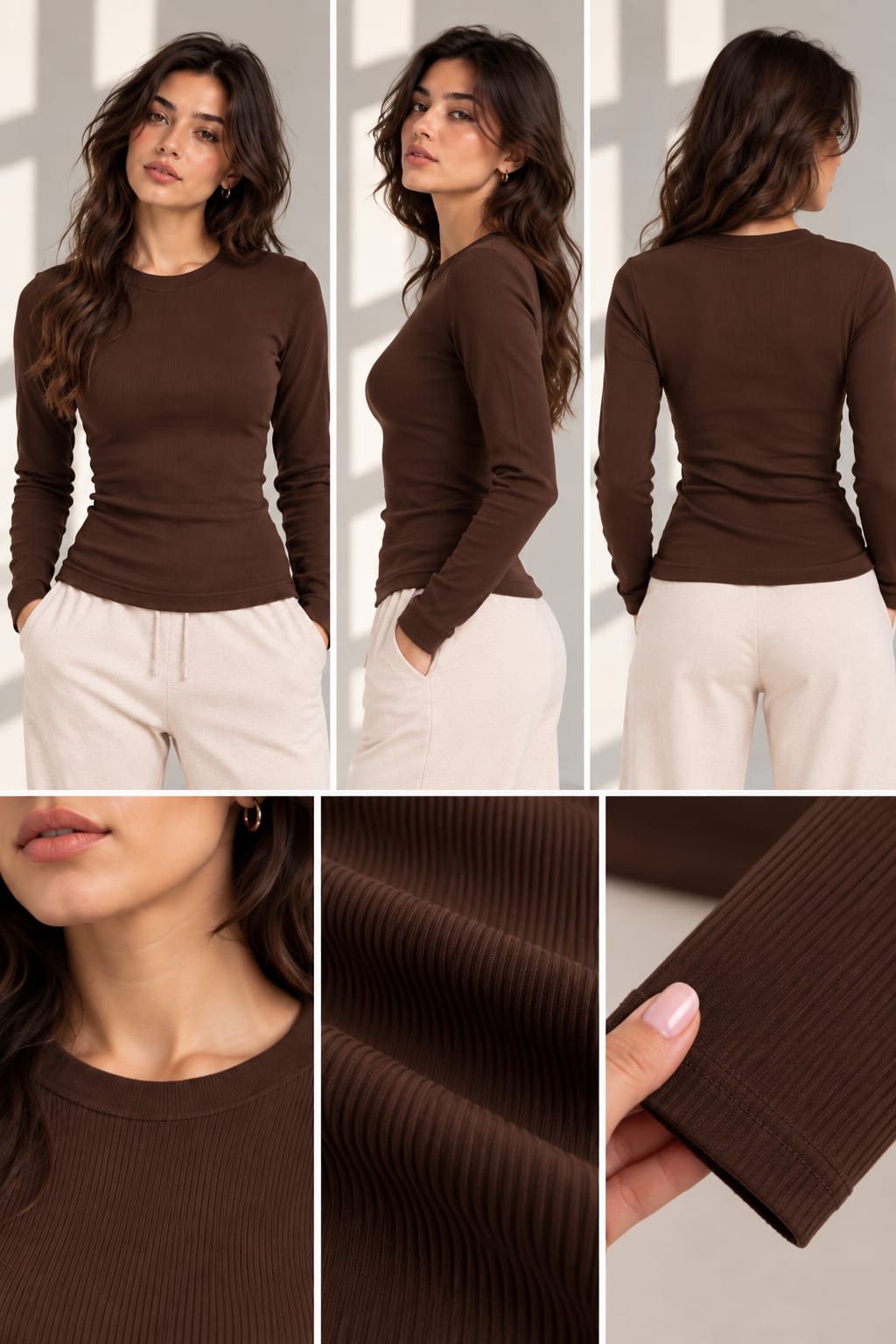Long Sleeve Cotton Top