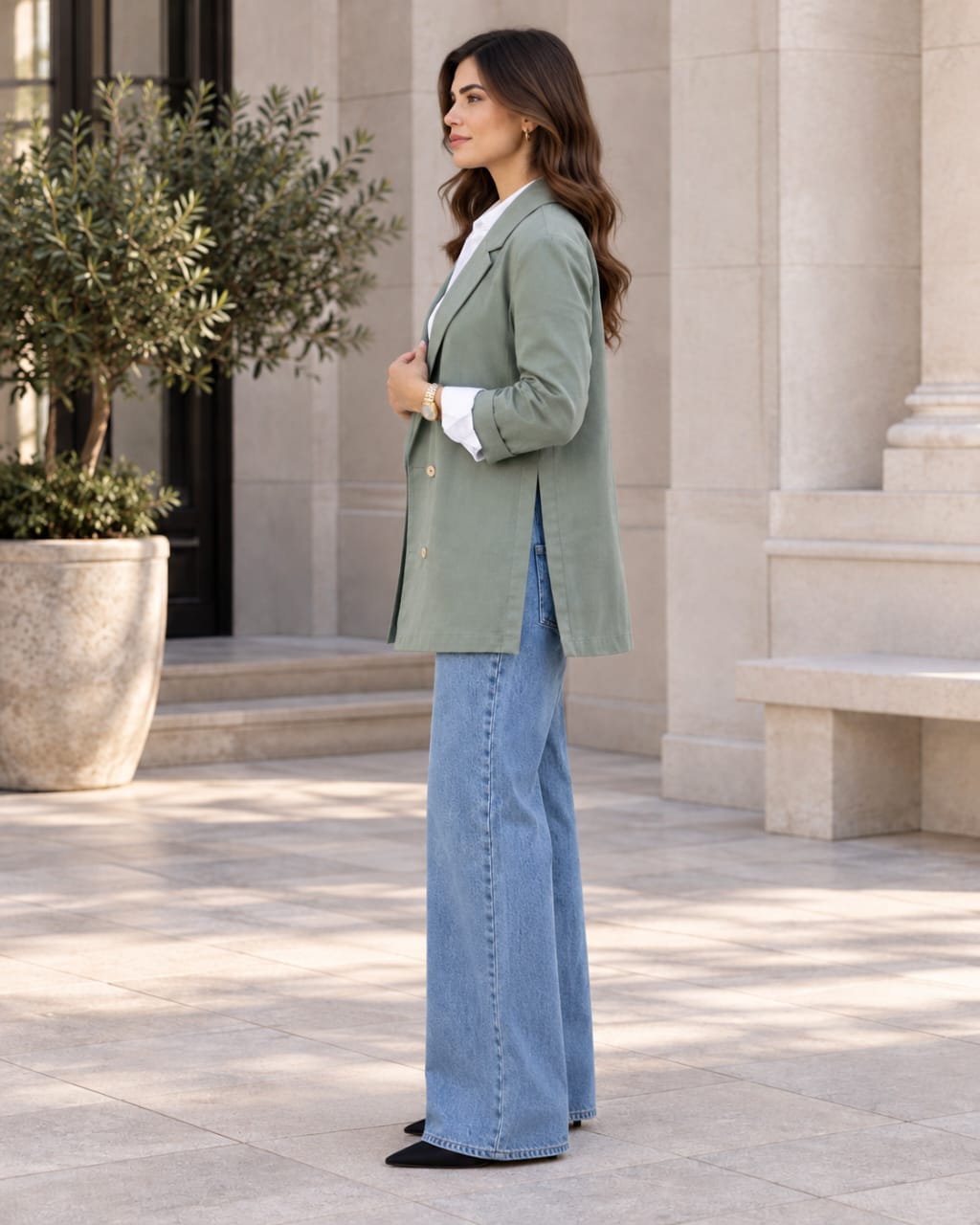 Side Slit Jacket