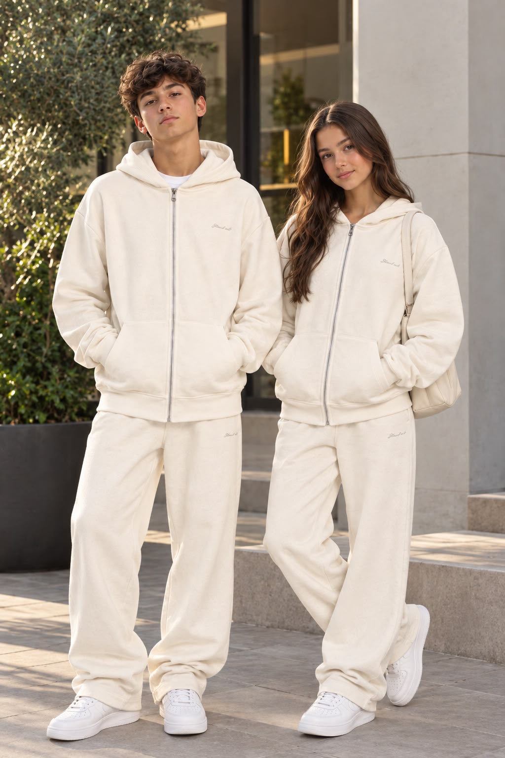 Full Zip Hoodie Set