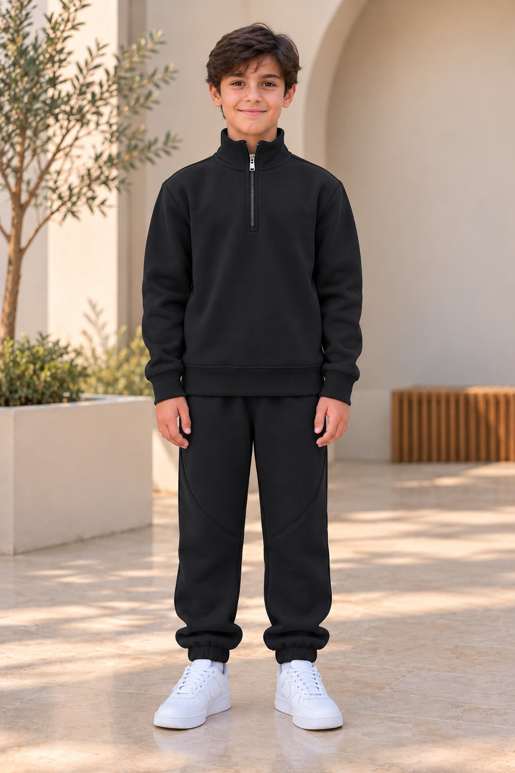 High Neck Zipper Set