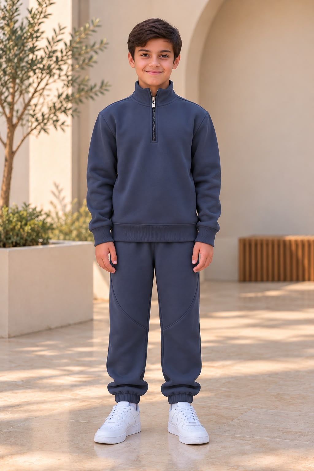 High Neck Zipper Set