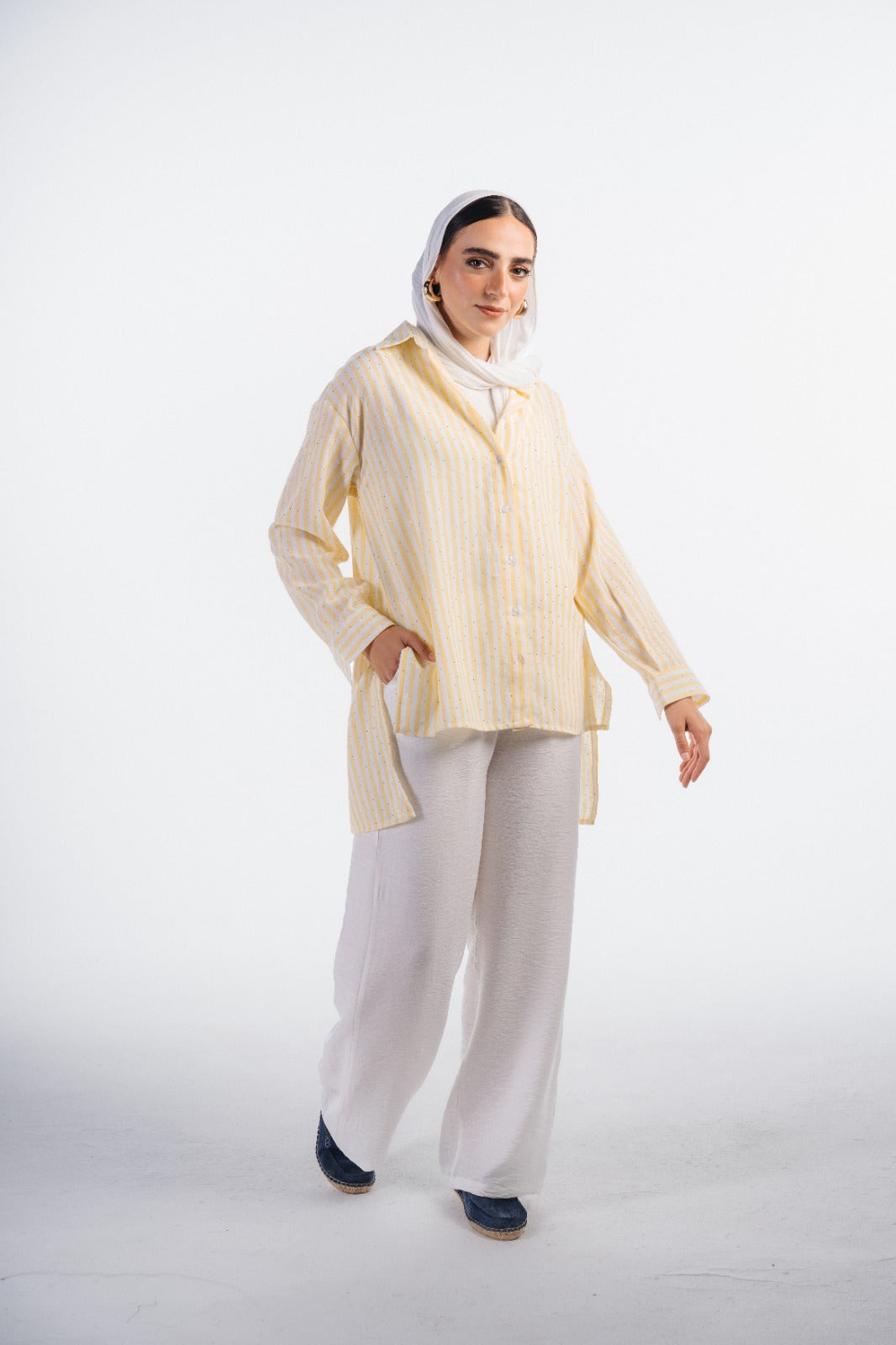 Sparkle Linen Shirt