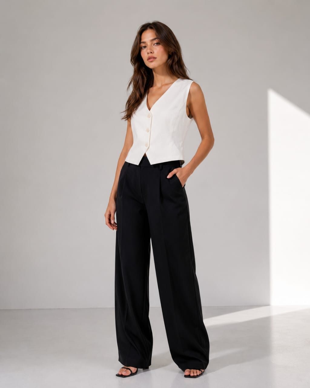 Linen Vest