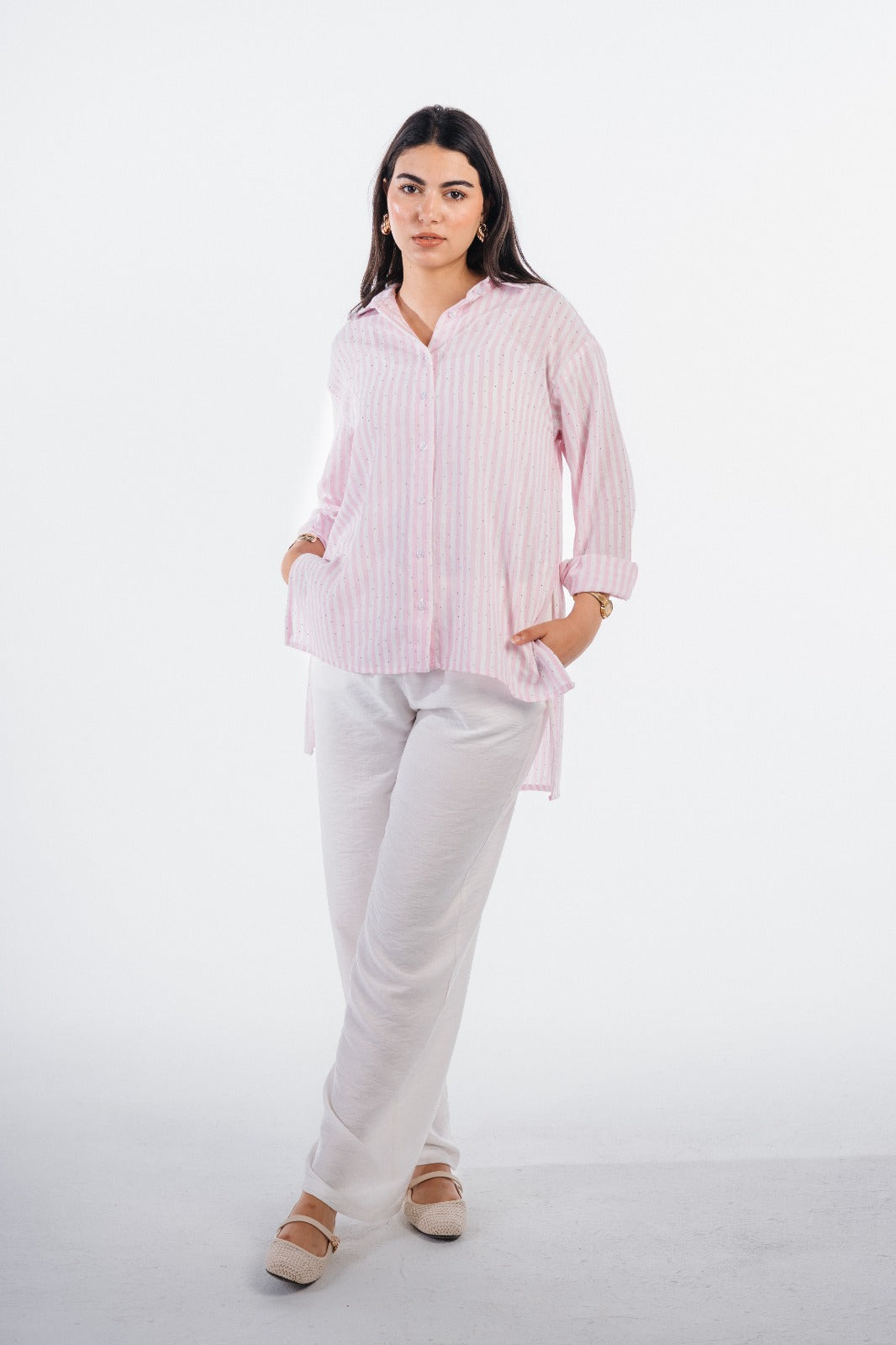 Sparkle Linen Shirt