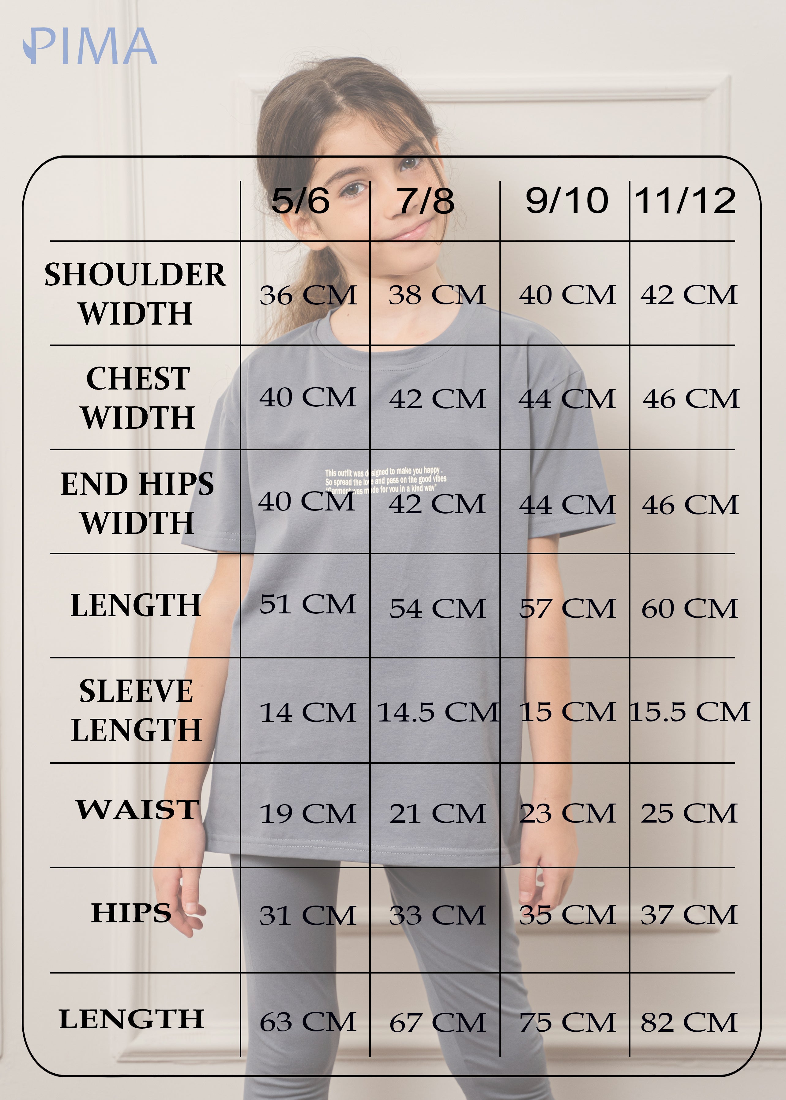 Printed Cotton Kids Legging Set