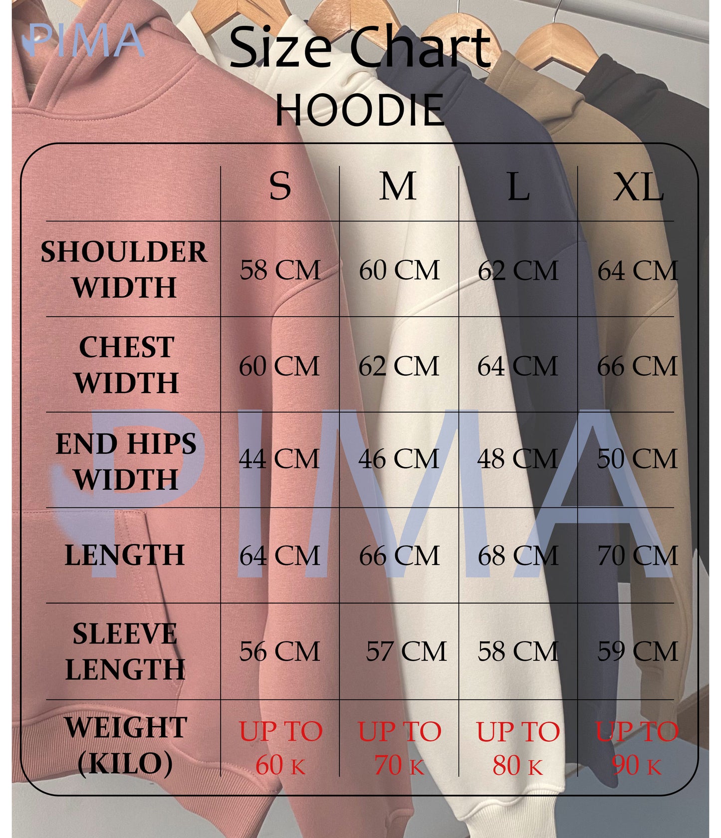 Basic Melton Hoodie In Cashmere