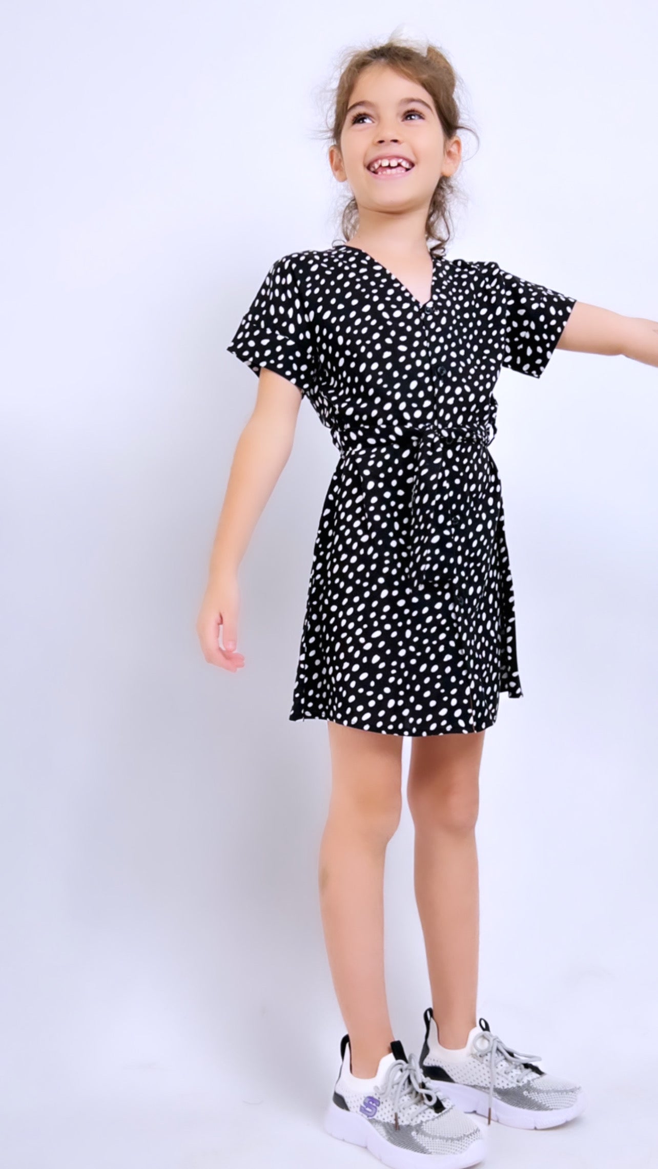 Polka Dots Girls Dress
