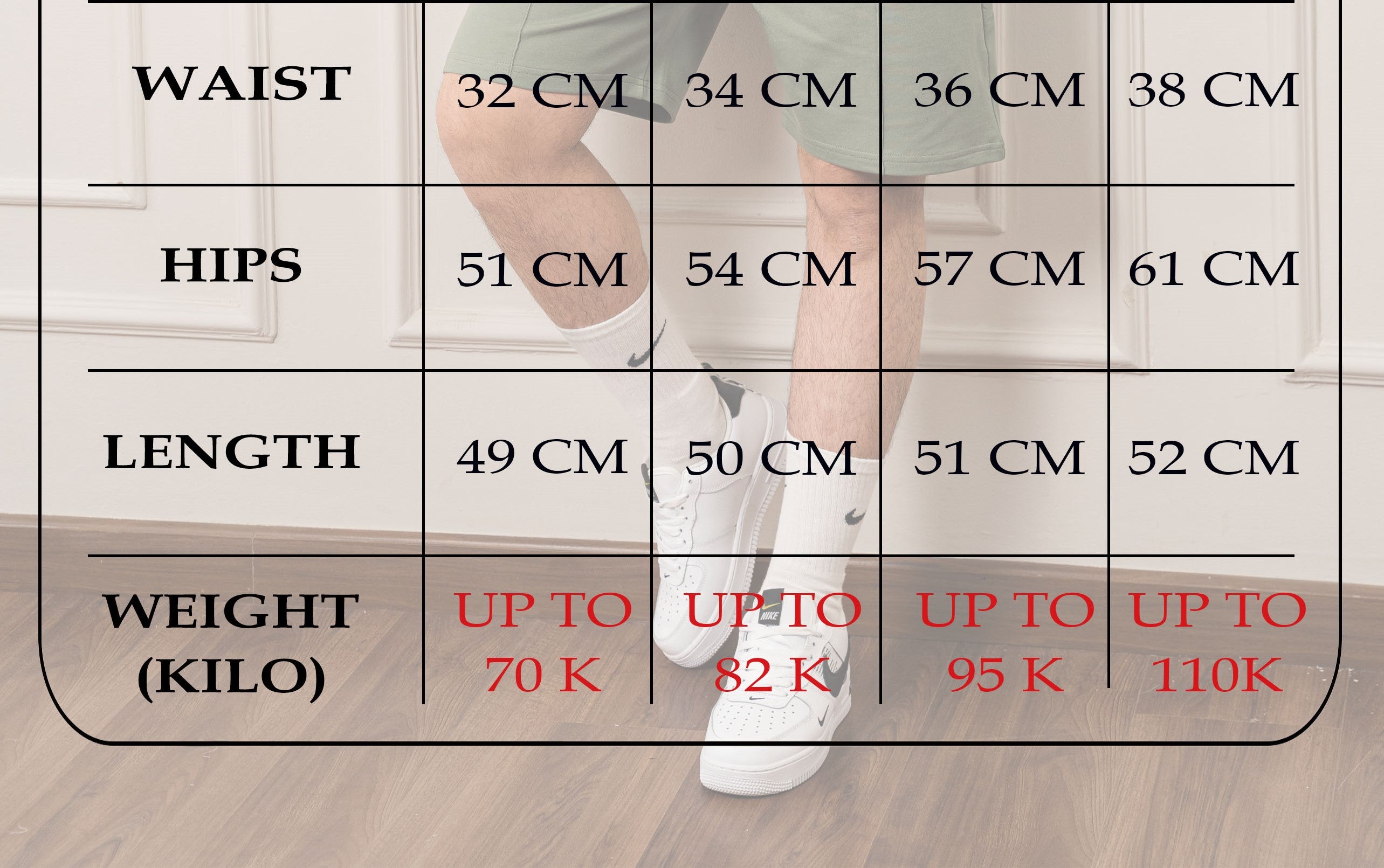 Men Elastic Short In Olive