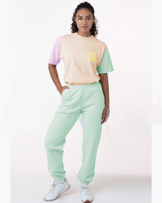 Color Block Tracksuit In Pastage