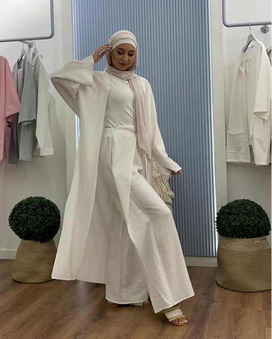 Weekend Kimono In White